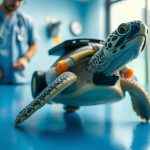 Mississippi Aquarium’da Yaralı Kaplumbağaya Özel 3D Baskılı Destek Çözümü