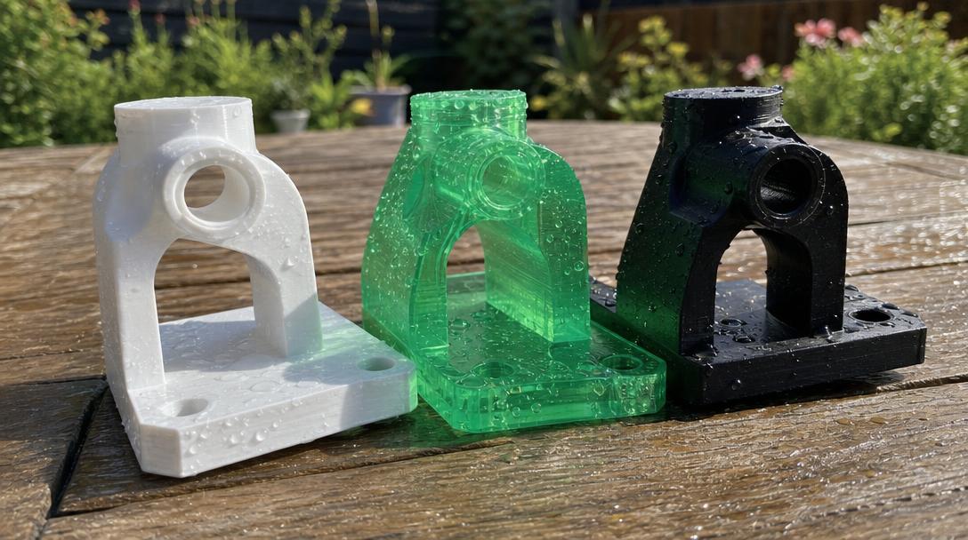 Dış mekan için hangi filament? PLA, PETG ve ASA karşılaştırması