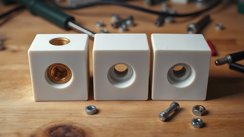 Vida Yuvası Tasarımı: Heat-Set Insert mi, Direkt Dişli mi, Somun Yuvası mı?