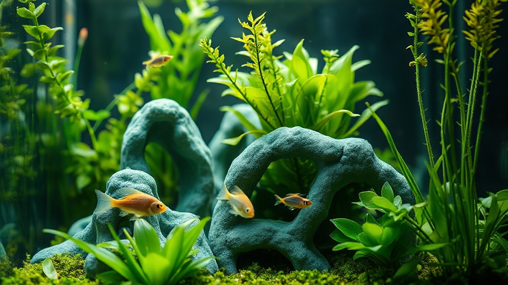 Akvaryum 3D Baskı ile Özel Bitki Tutucu ve Mağara Dekoru Üretmek