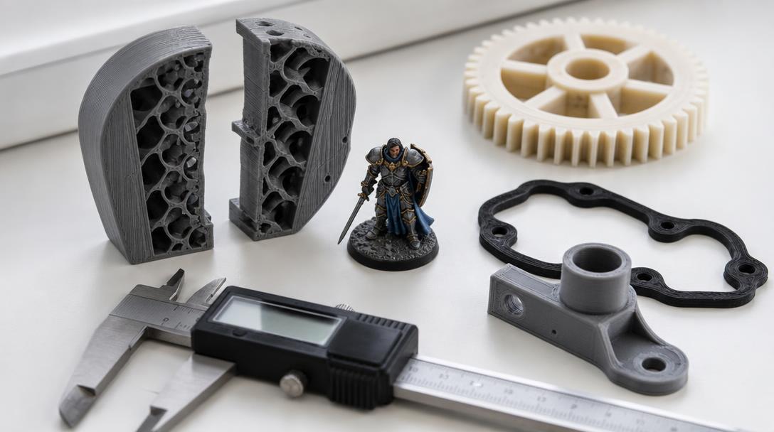 Hangi parçaya hangi 3D baskı ayarı? Duvar, doluluk, katman